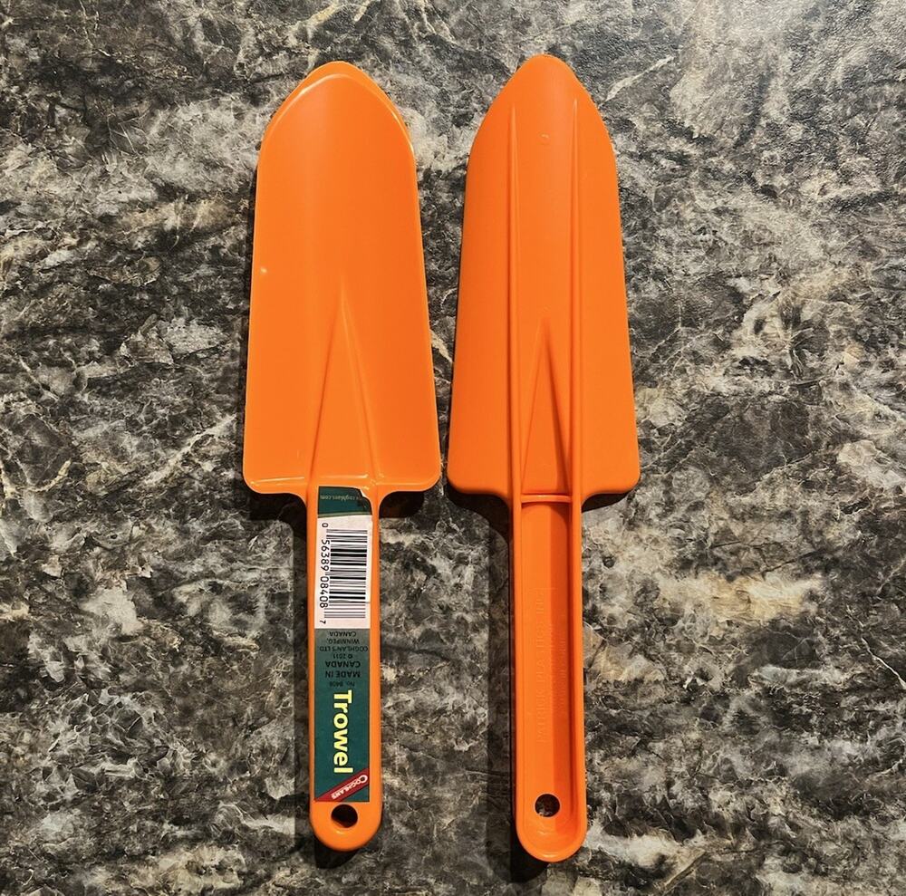 Coghlan’s Backpackers Trowel 2-Pack Orange Lightweight Camping Shovel NEW